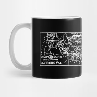 Oregon Trail Map Mug